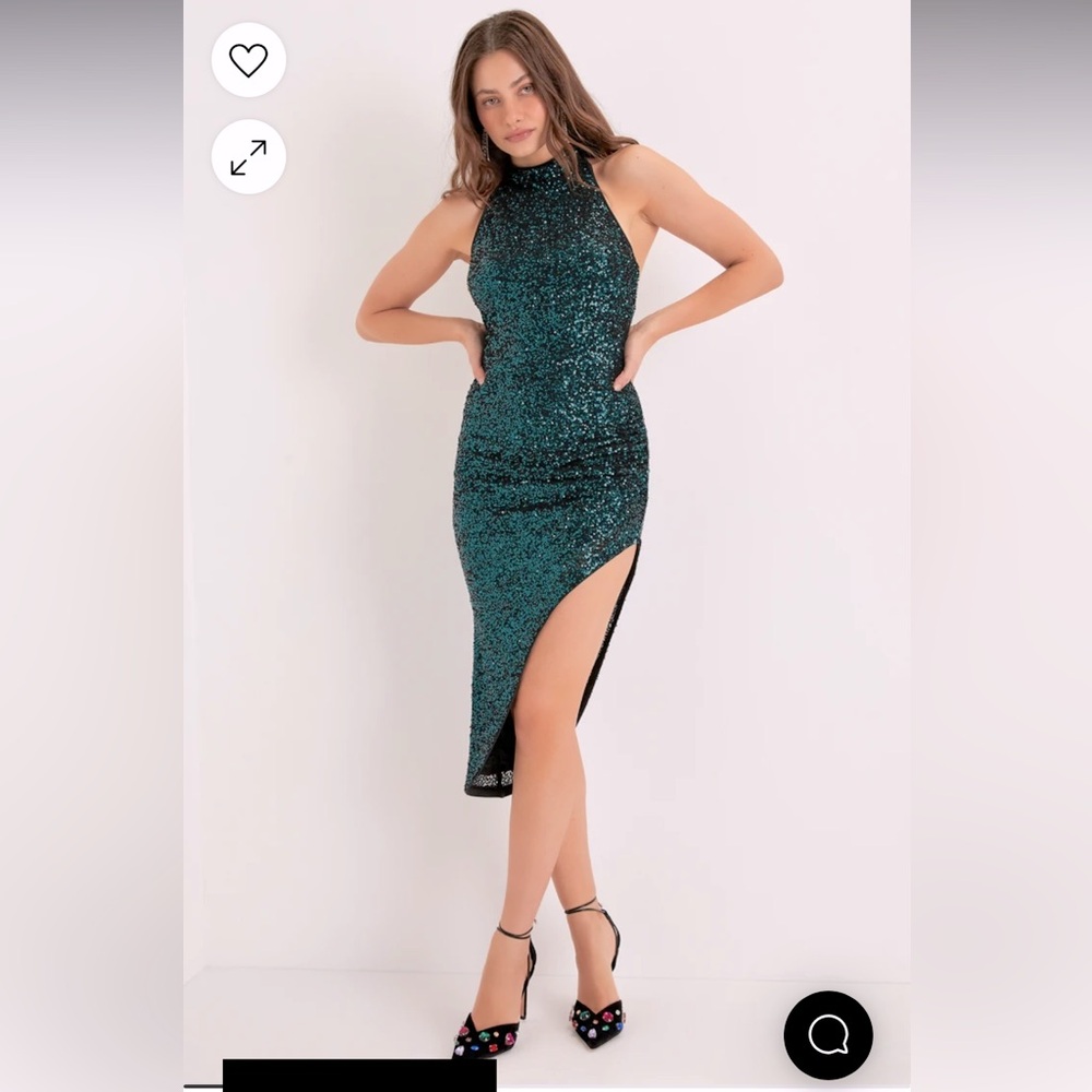 Emerald Green Dress, Brand New